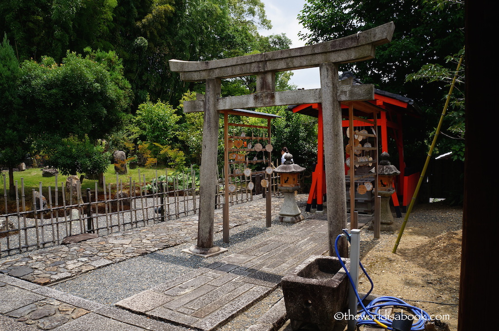 Higashiyama District torii gate Kyoto