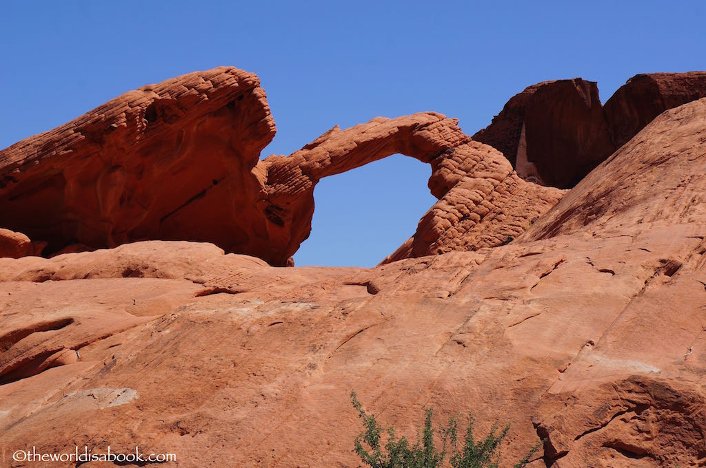 Natural arch Valley of fire state park