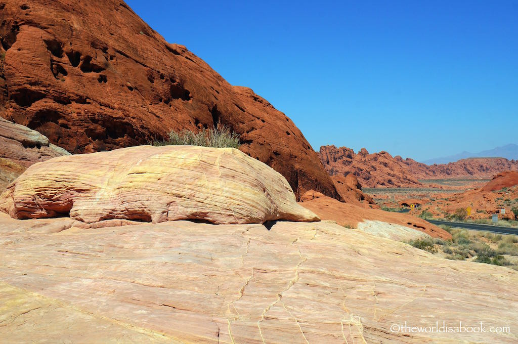 Valley of Fire State Park rock contrast
