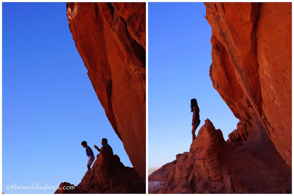 Valley of Fire State Park with kids