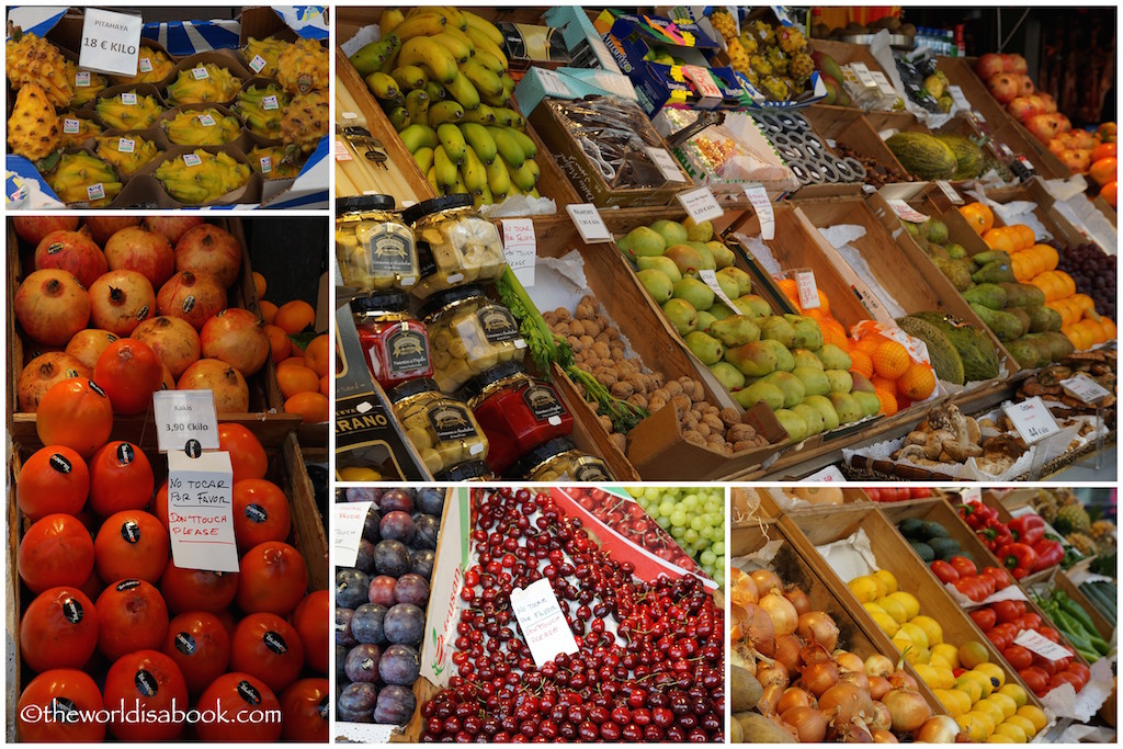 Mercado de San Miguel fruits