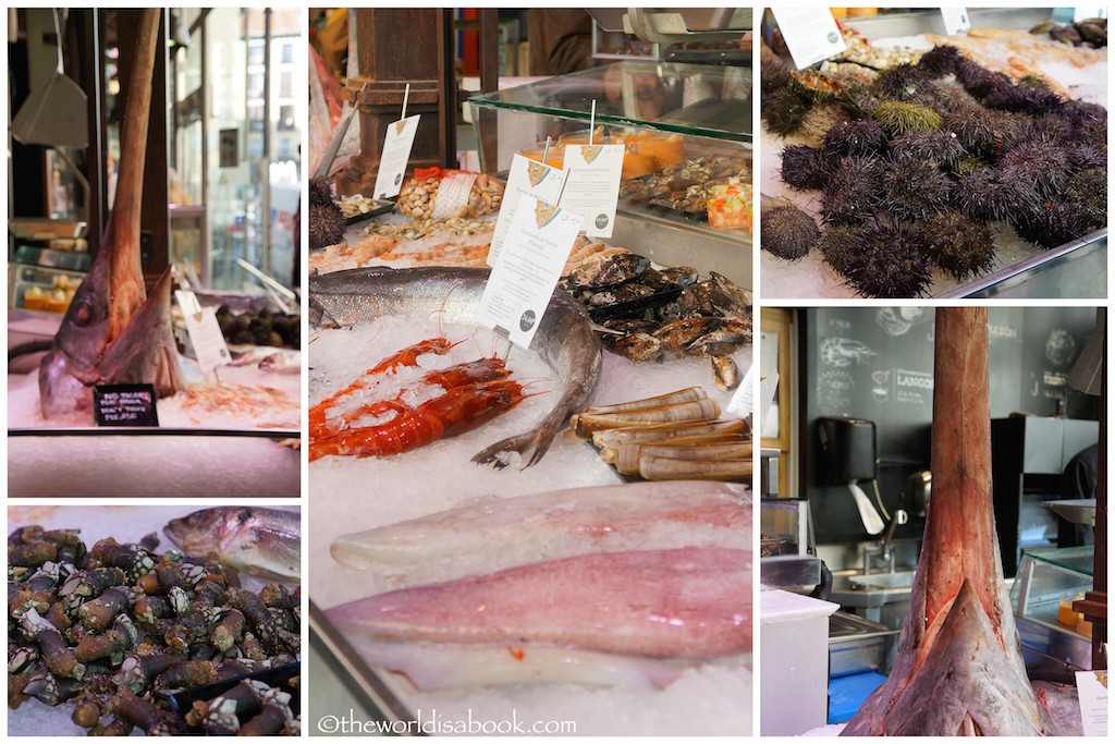 Mercado de San Miguel seafood