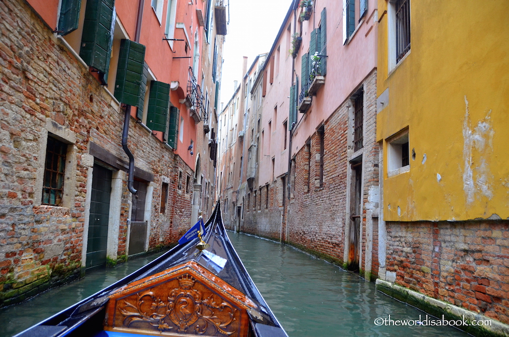 Venice gondola ride