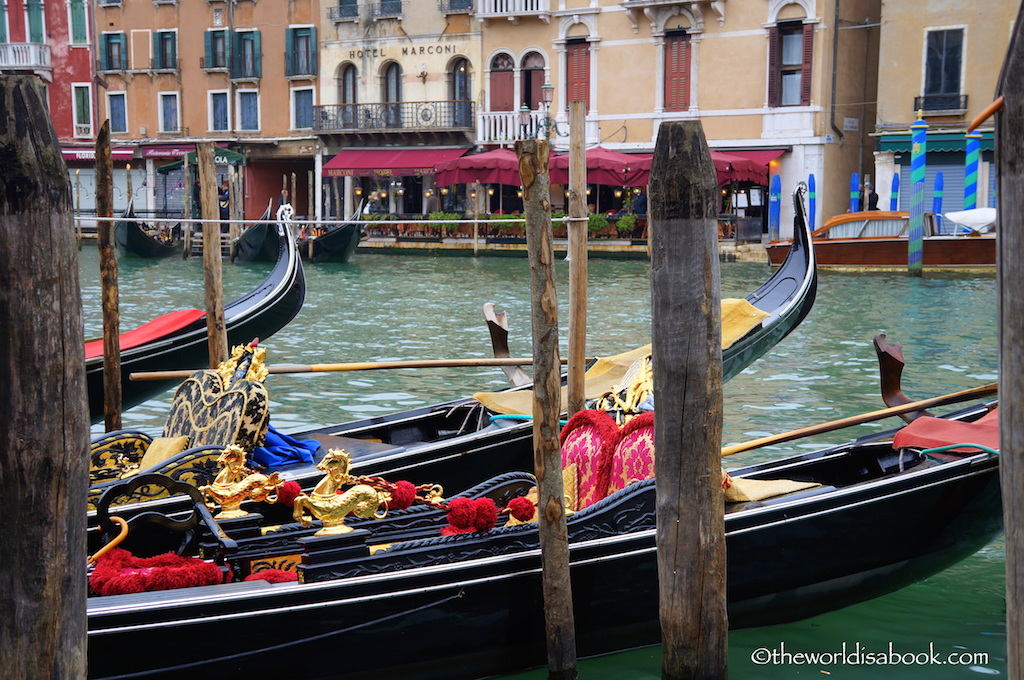 Venice ornate gondola
