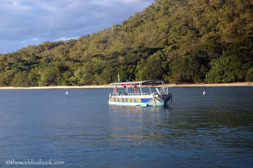 Fitzroy Island glass bottom boat