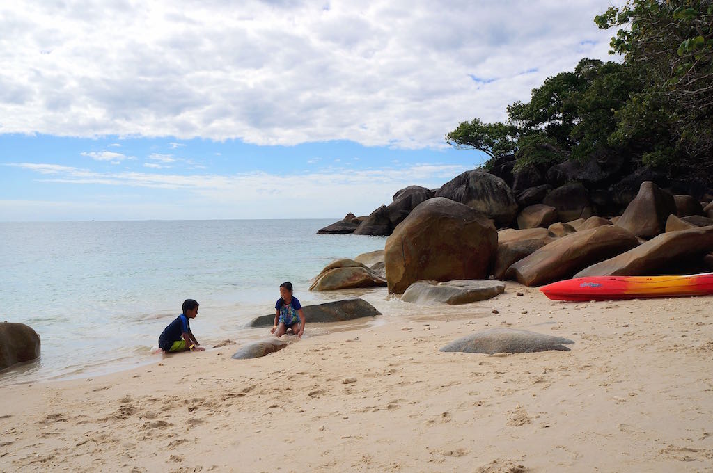 Fitzroy island with kids nudey beach