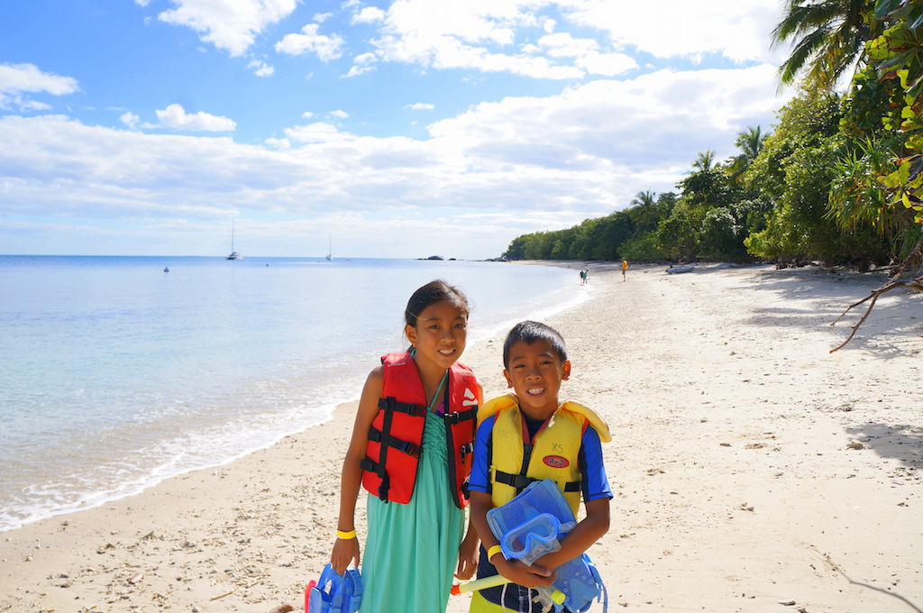 Fitzroy island with kids