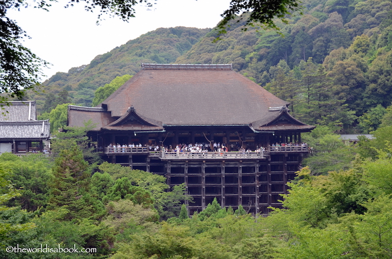 Kiyomizu-dera main hall kyoto