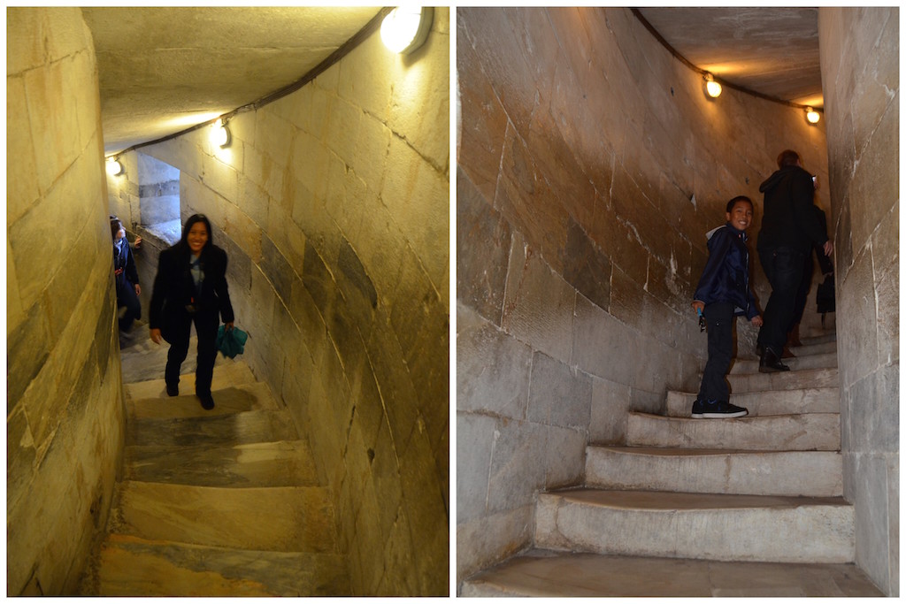 Leaning Tower of Pisa stairs