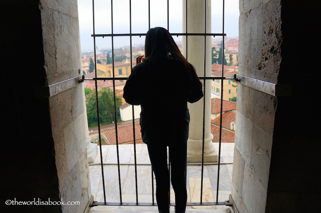 Leaning Tower of Pisa window