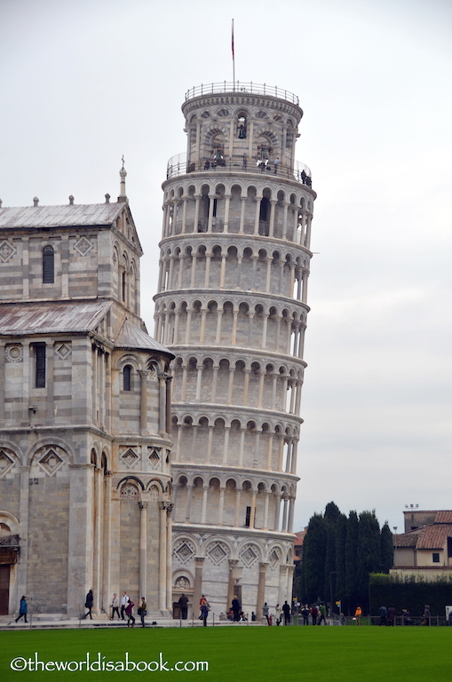 Leaning tower of Pisa