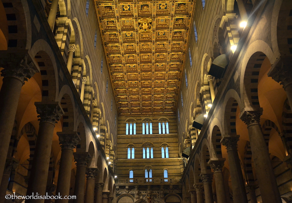 Pisa Cathedral ceiling