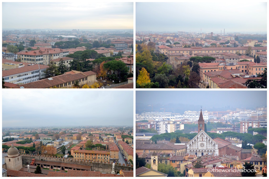 Pisa tower views