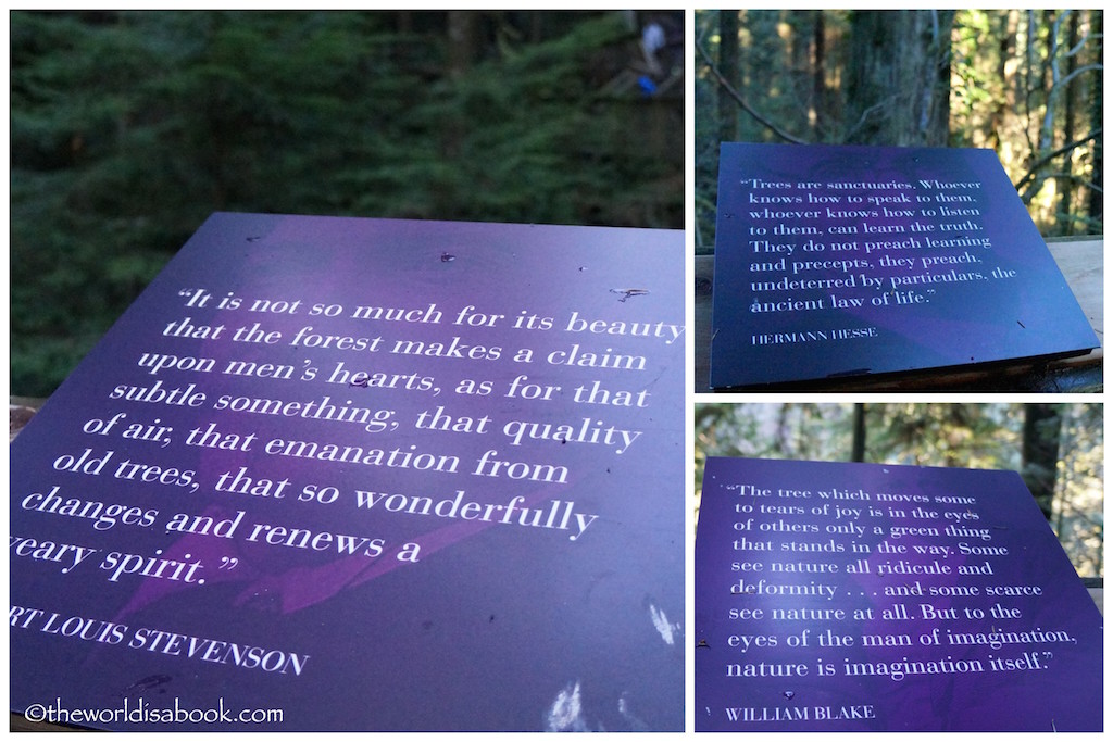 Capilano Natures Edge quotes