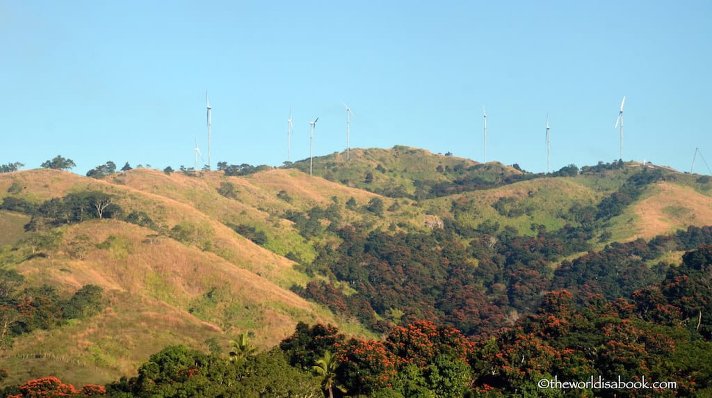 Fiji hillside