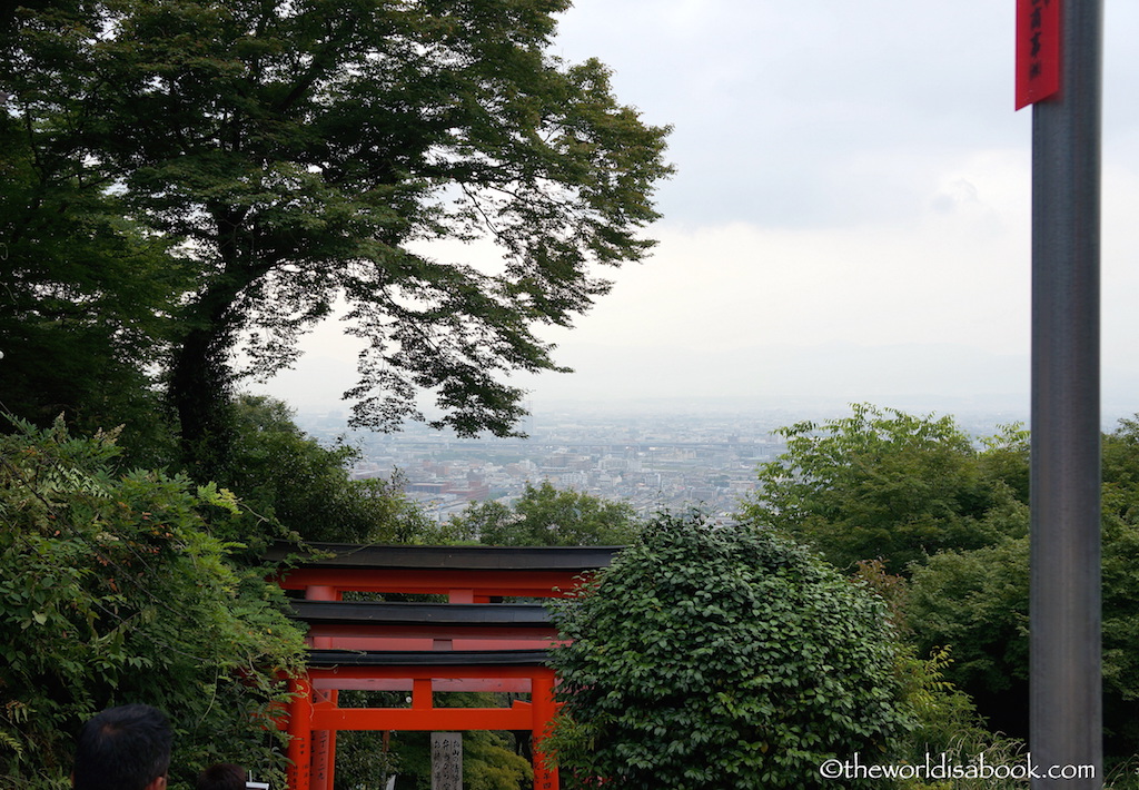 Fushimi Inari Shrine Kyoto view