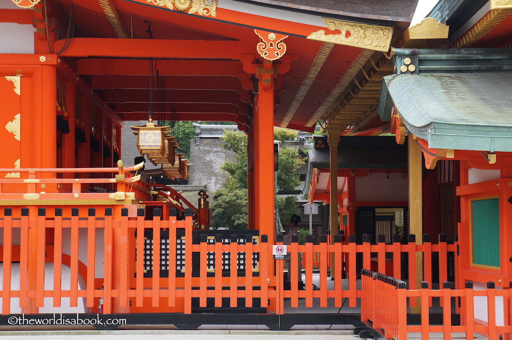 Fushimi Inari Shrine main hall