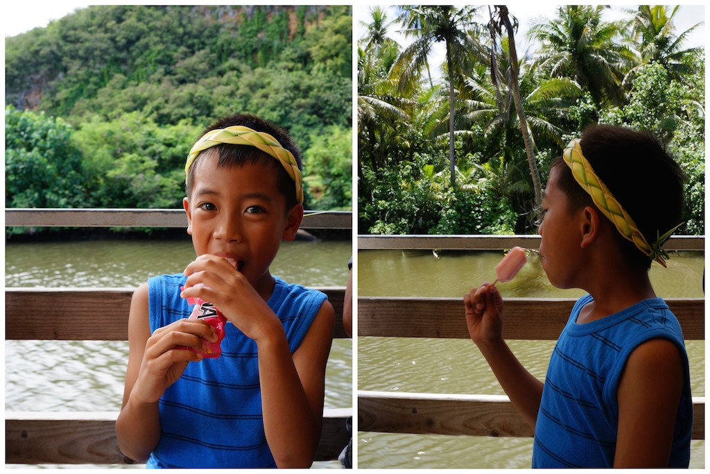 GUAM River Cruise ice cream