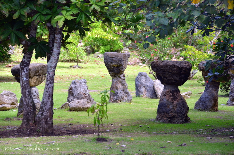 Guam latte stones