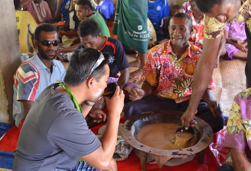 Fiji Village visit Kava