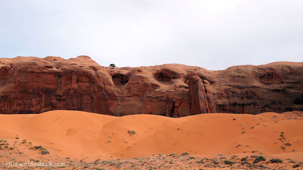 Monument Valley Sand dunes