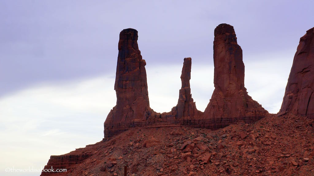 Monument Valley Three Sisters