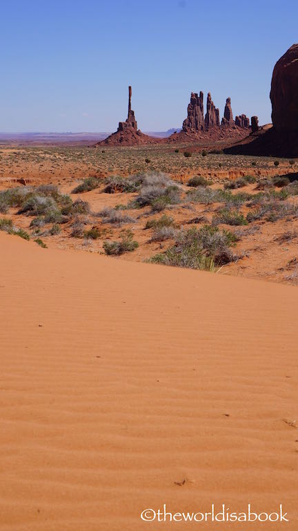 Monument Valley Totem Poles