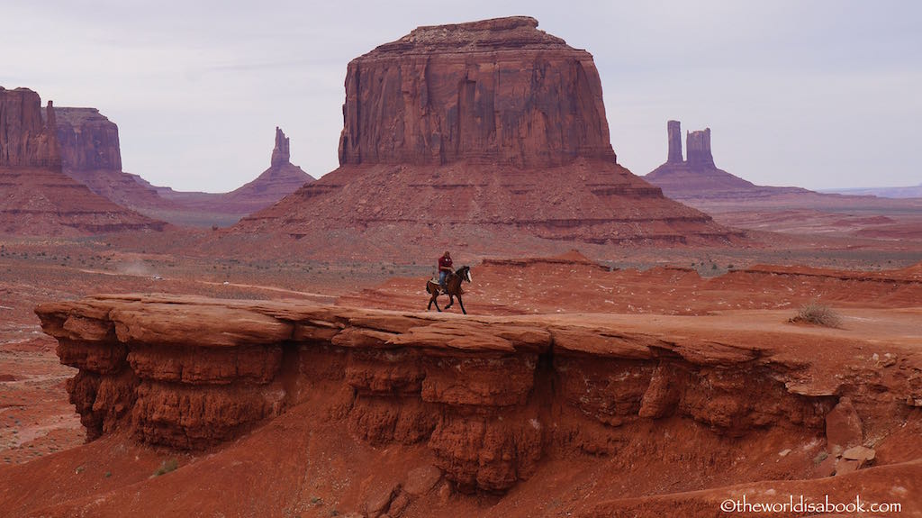 Monument Valley cowboy John Ford's POint