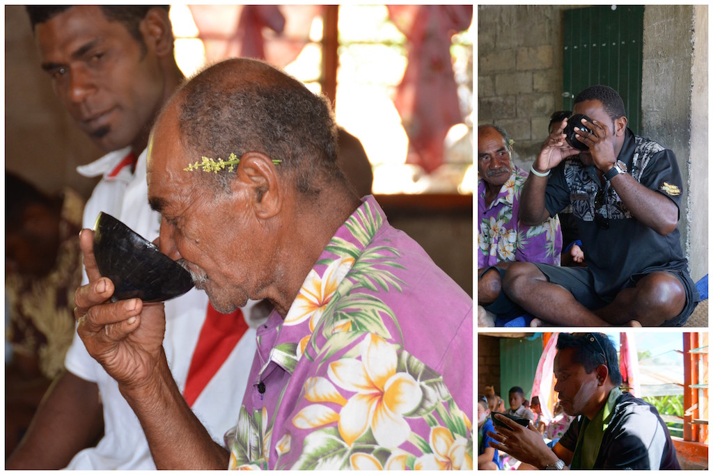 Natawatawadi Village kava ceremony