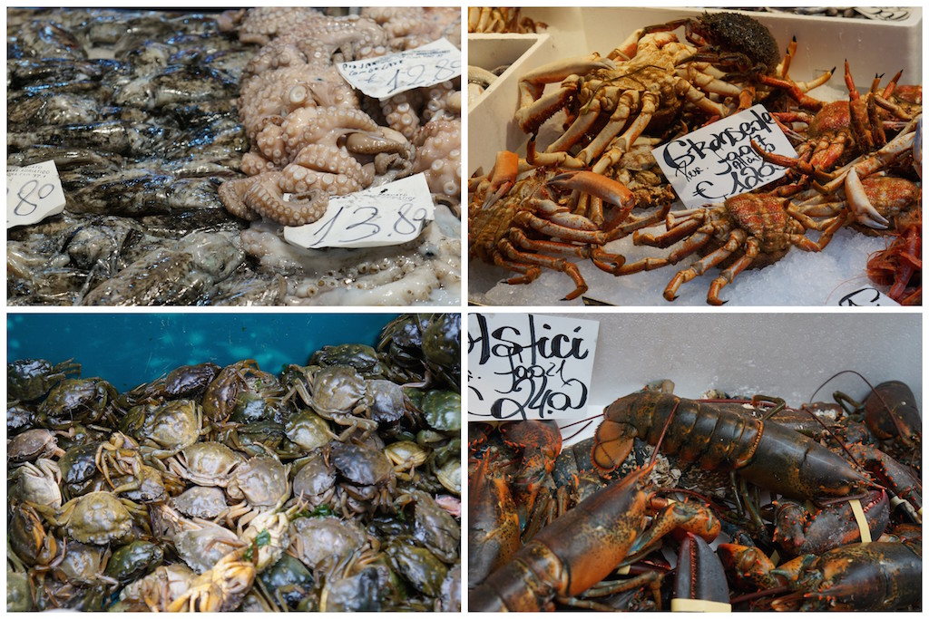 Rialto Fish Market shellfish