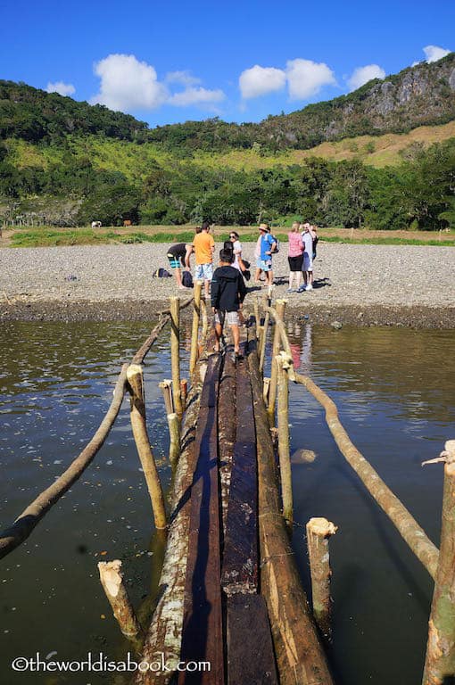 Sigatoka Village bridge Fiji