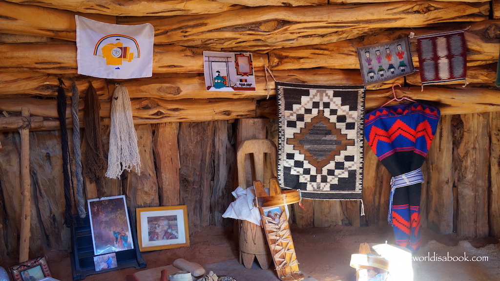 Monument Valley Hogan interior