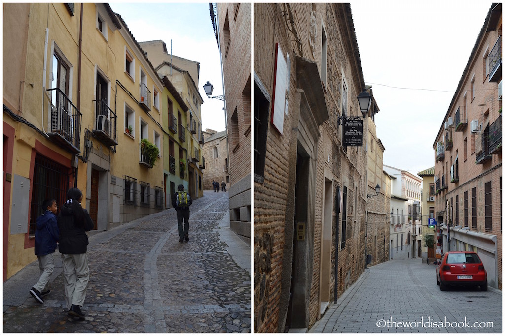 Toledo with kids Streets