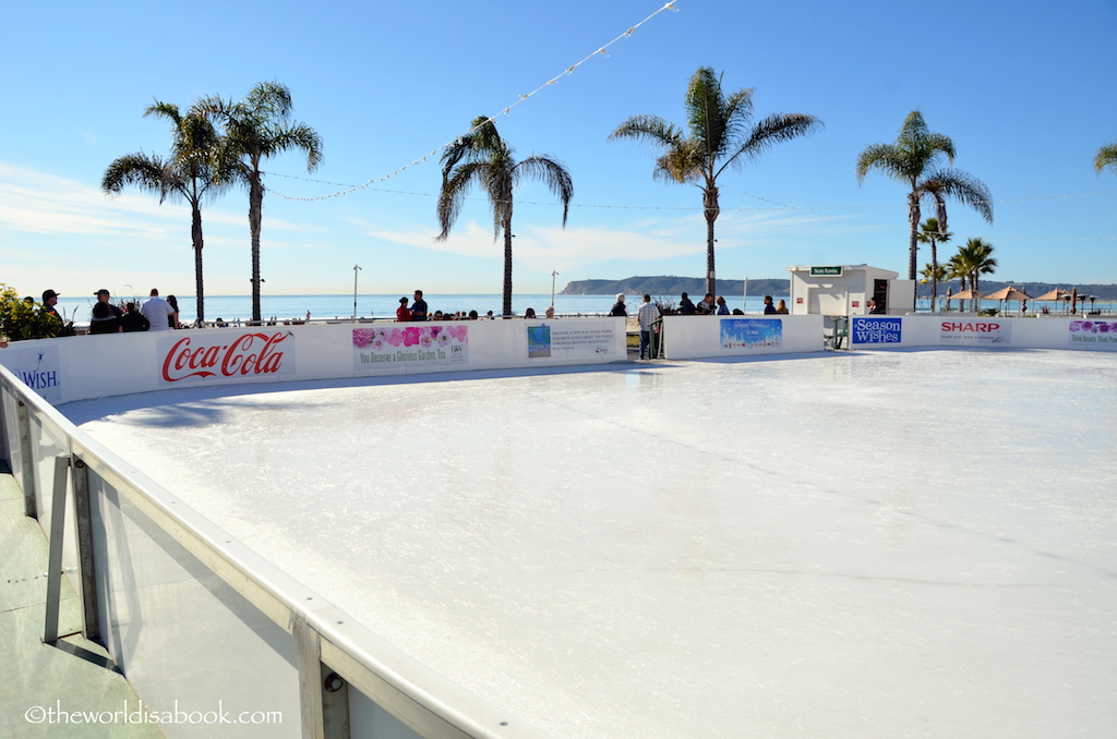 Coronado hotel ice skating