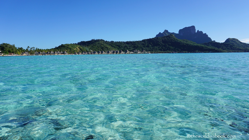 Bora Bora crystal water