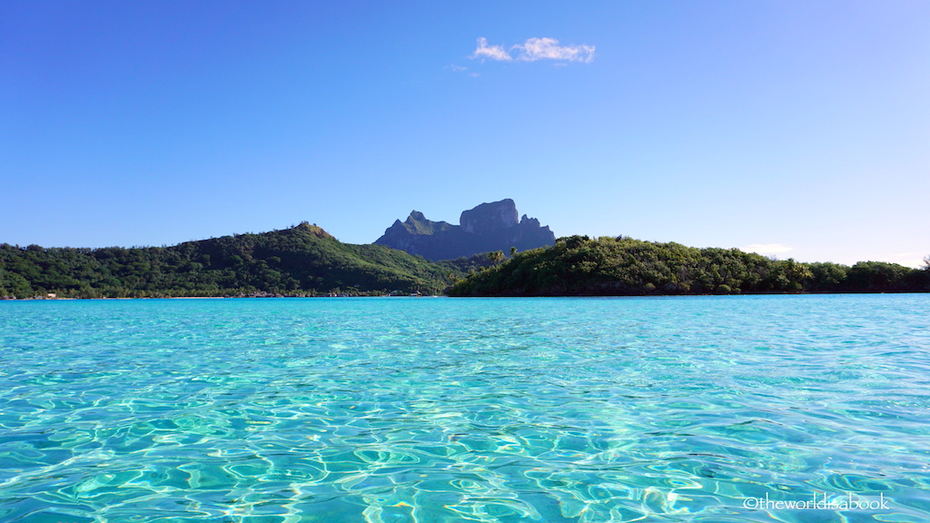 Bora Bora crystal waters