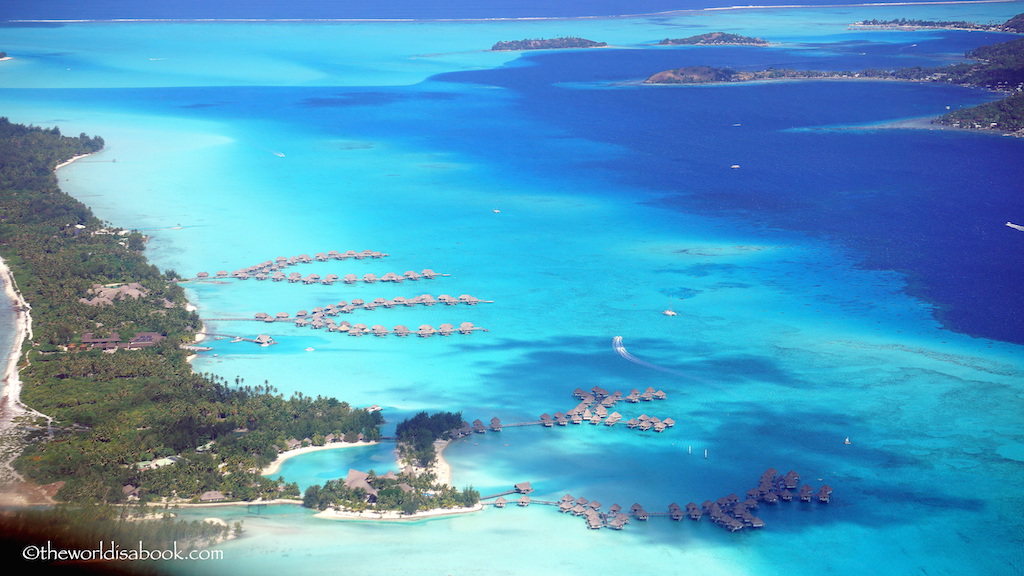 Bora Bora from above