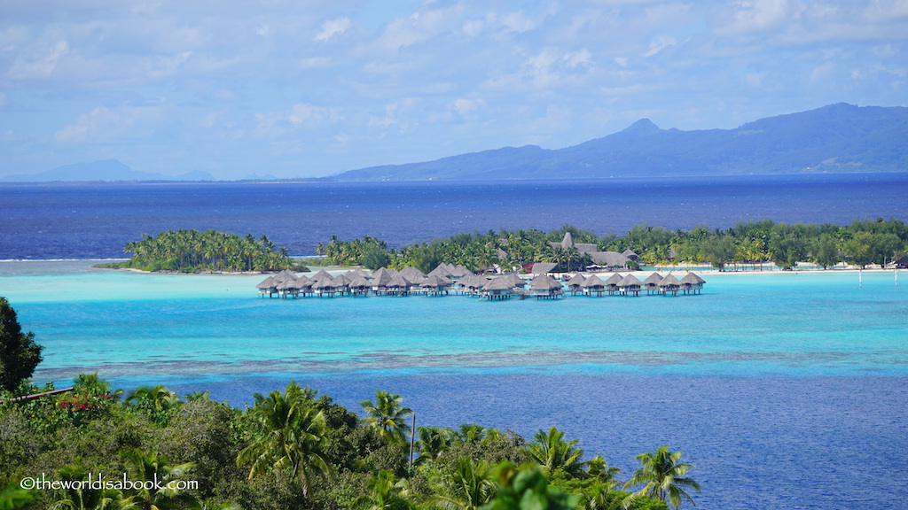 Bora Bora lookout view