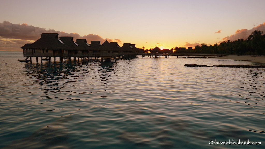 Bora Bora sunset