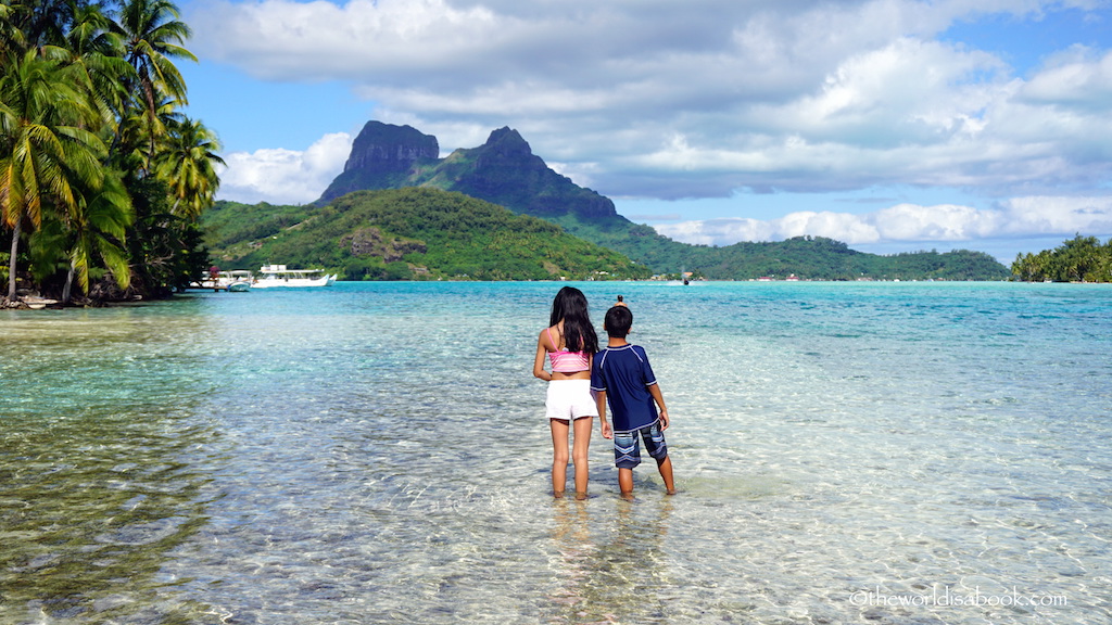 Bora Bora with kids 