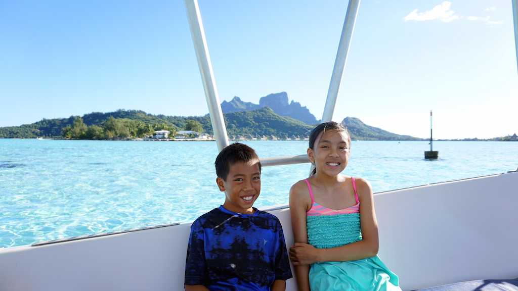 Bora Bora with kids