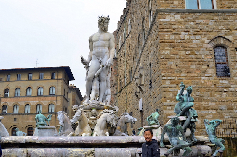 Florence Neptune fountain