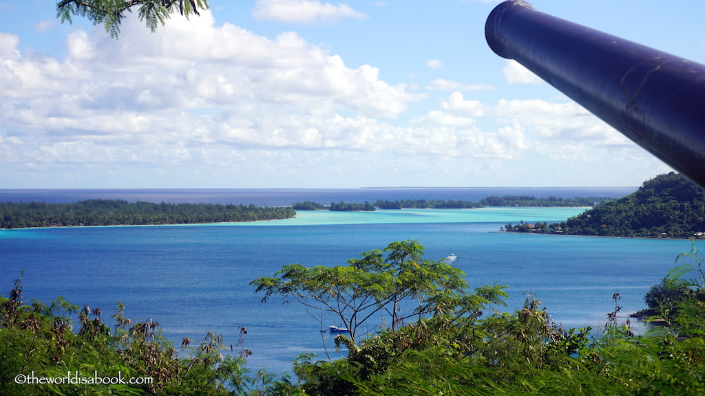 Bora Bora cannon