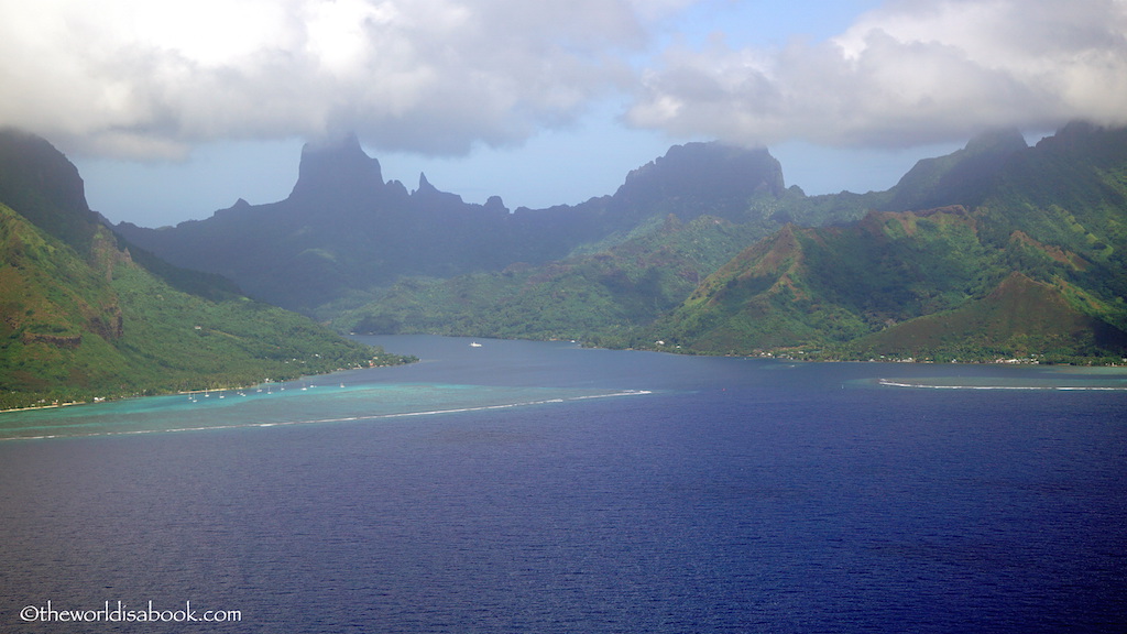 Moorea from above