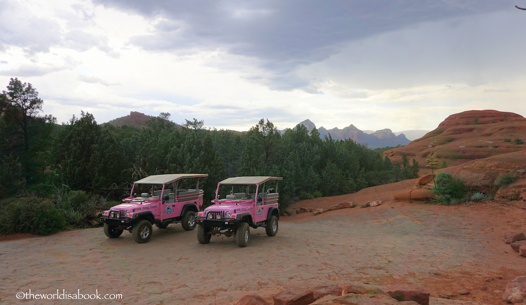 Pink Jeep Sedona