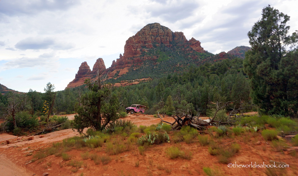 Pink Jeep tour Sedona