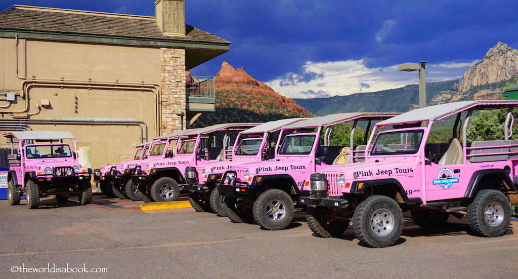 Pink Jeep tours sedona