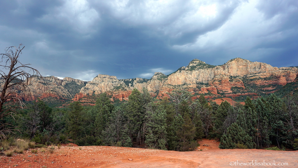 Red rock cliff Sedona