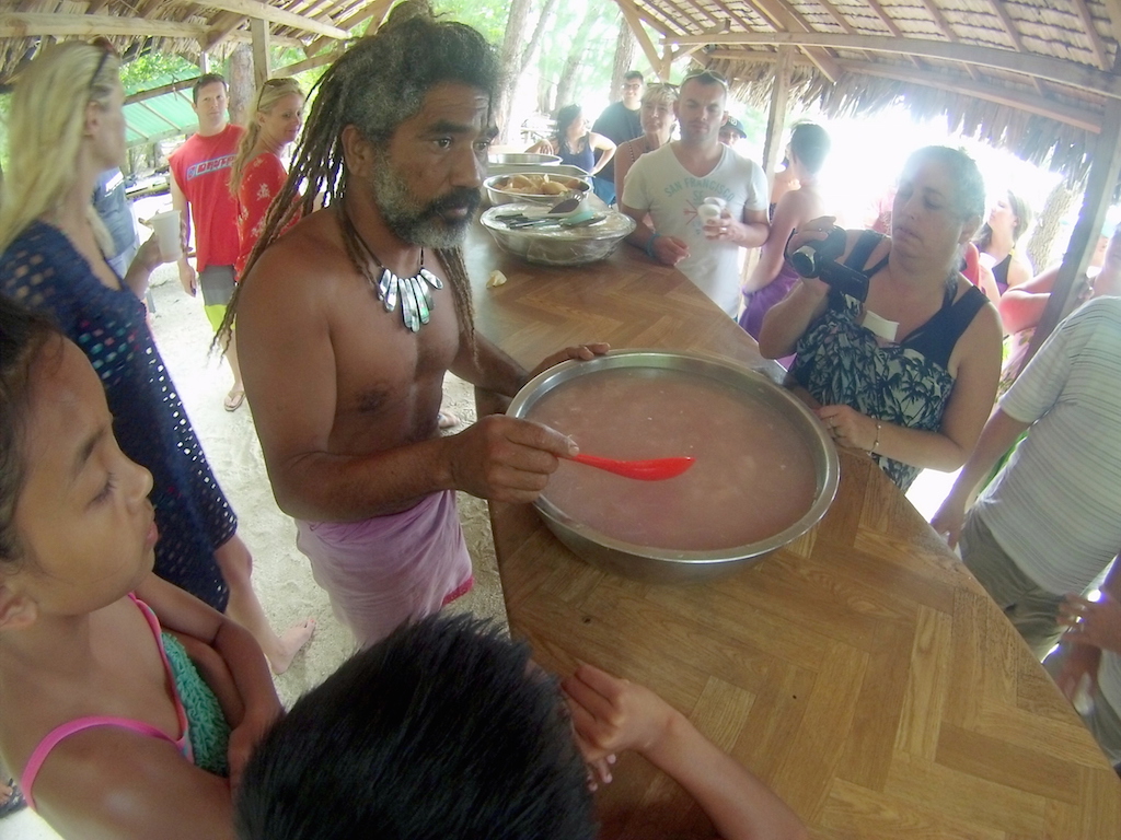 Moorea cooking demo