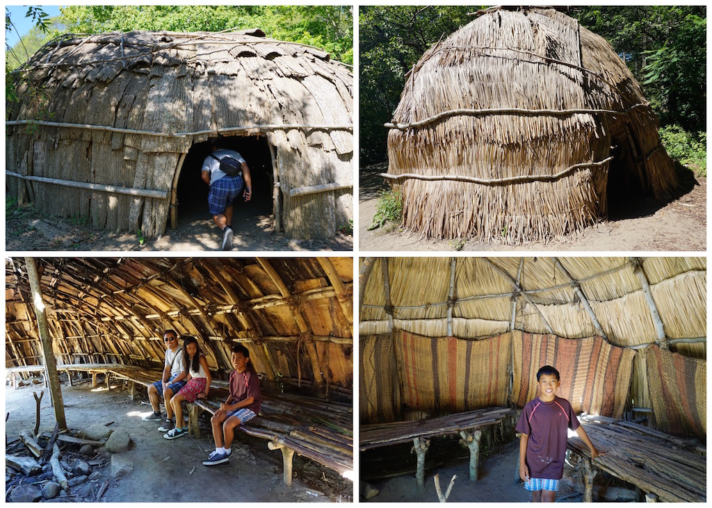 Plimouth Plantation Wampanoag village